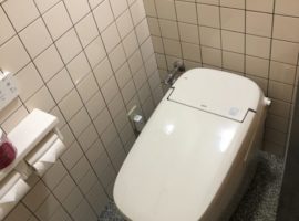 ライファ今治：トイレ取り替えリフォーム。ゆったり使えるLIXILの最高級トイレ「サティスG」